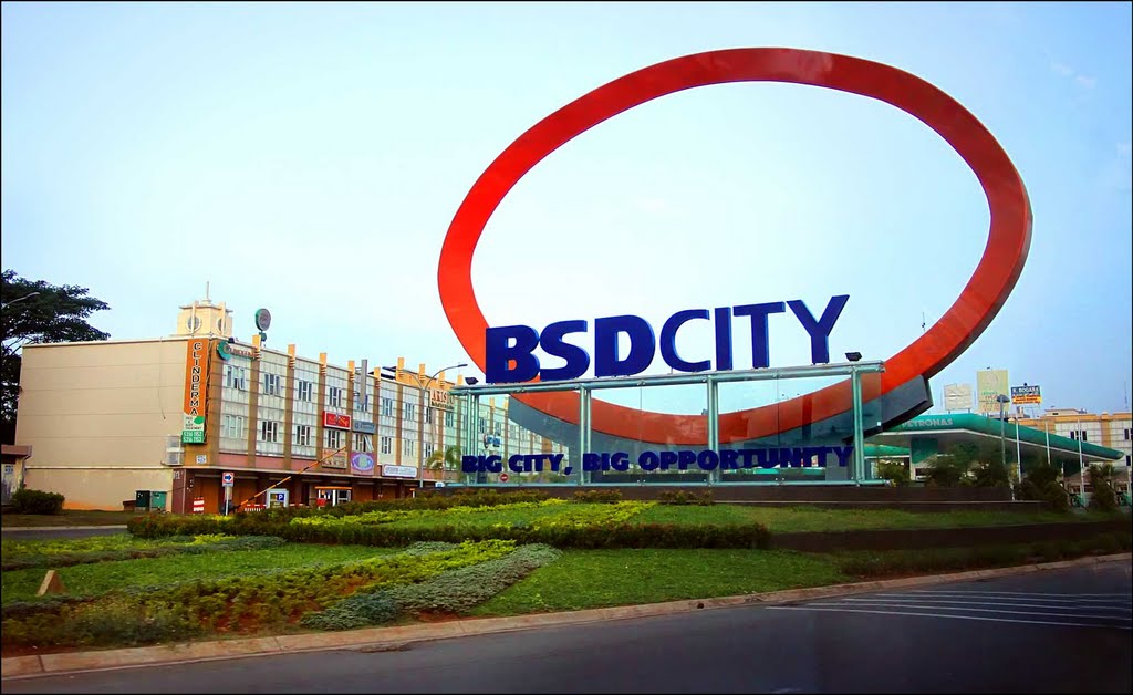 bsd city dimana