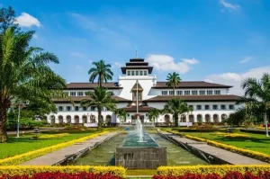 Gedung Sate, the Most Iconic Historical Building with Classic European Design in Bandung