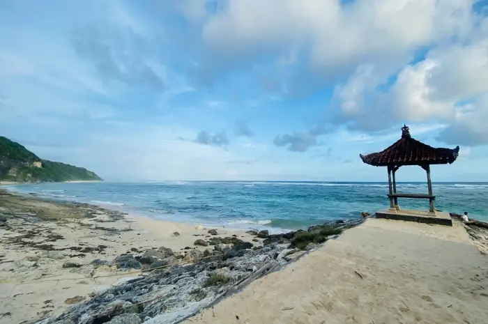 Pandawa Beach, a beautiful beach in Badung Bali surrounded by exotic limestone cliffs