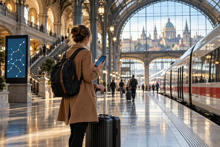 How to Build Efficient Train Routes Across Central Europe